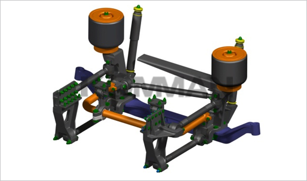 前悬架系统-五连杆结构