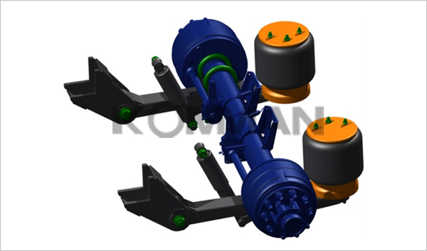 挂车空气悬架平台(半挂车、中置轴车辆运输车)